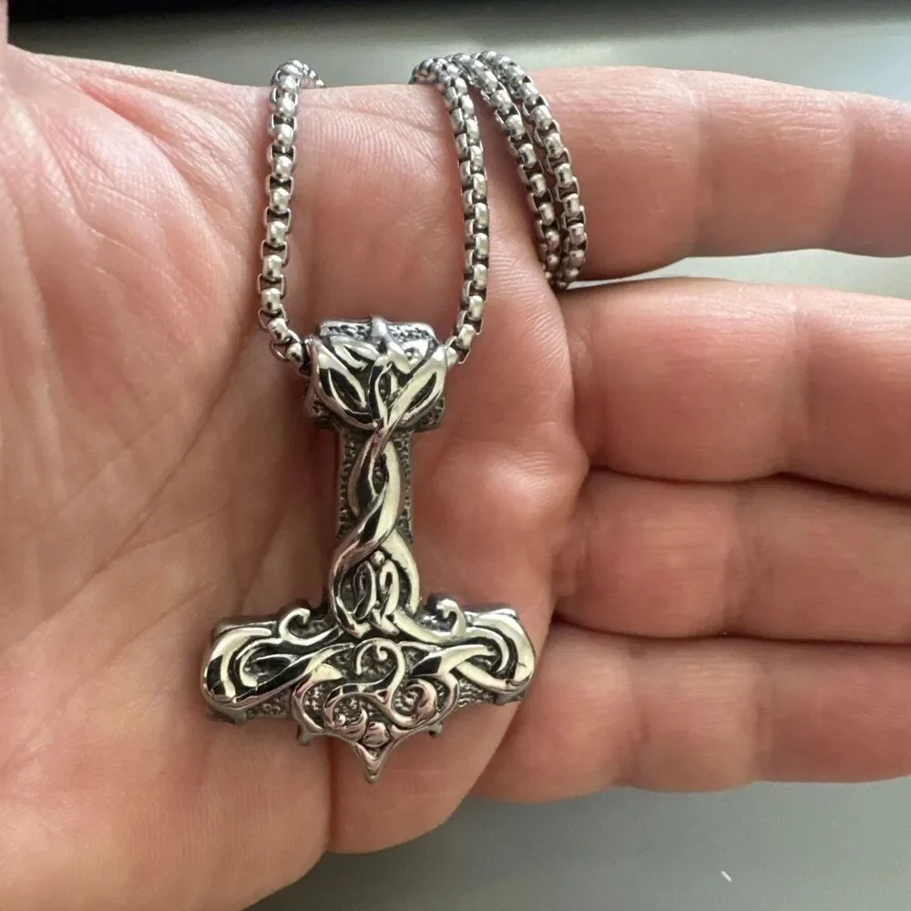 Silver Spark Jewels viking thor